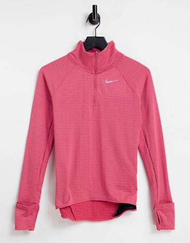 mens pink nike half zip