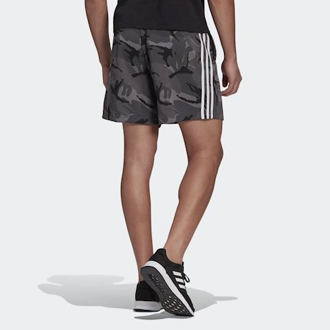 essentials french terry camouflage shorts