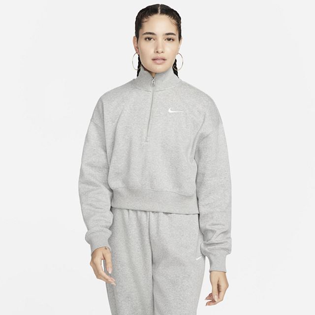 Nike Sportswear Phoenix Fleece Women's Oversized 1/2-Zip Crop ...