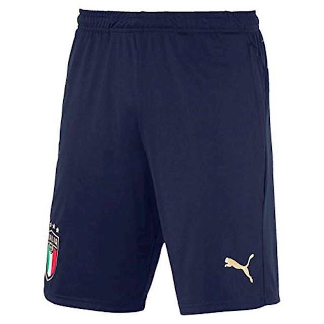 Puma Italy Training Shorts - Peacoat/Team Gold | 757358_07 | FOOTY.COM