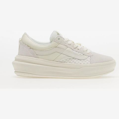 Vans Old Skool Overt Plus ComfyCush Lux Marshmallow/ Marshmallow ...