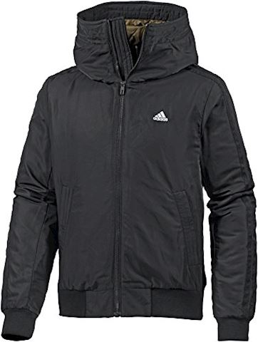 adidas hooded bomber jacket