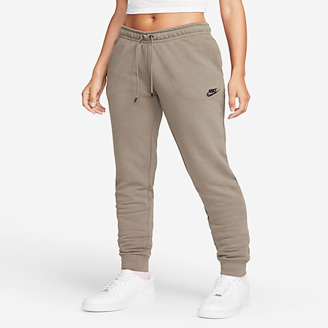 Nike Sportswear Essential Women's Fleece Trousers - Grey | DX2320-040 ...
