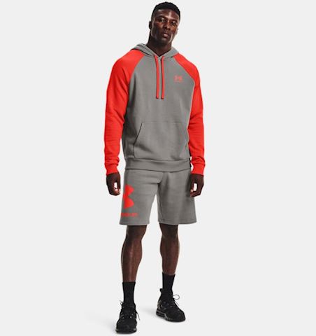 men's ua rival fleece colorblock hoodie