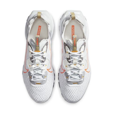 nike react vision trainers in off white and multi brights