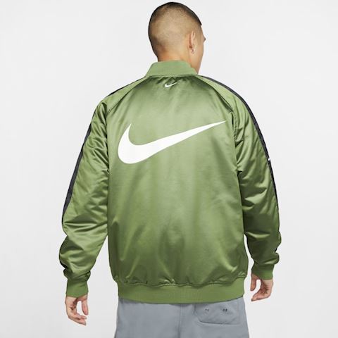 Nike Sportswear Swoosh Woven Bomber Jacket - Green | CJ4875-326 | FOOTY.COM