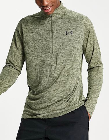 green under armour half zip