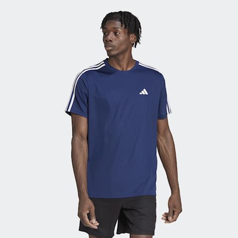 adidas Train Essentials 3-Stripes Training T-Shirt | IB8152 | FOOTY.COM
