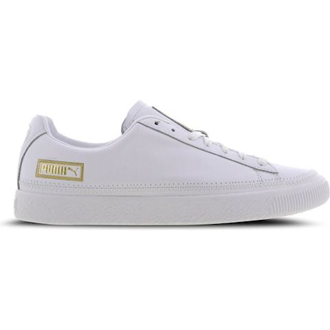 puma basket stitch white