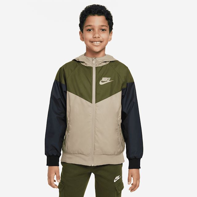 Nike Sportswear Windrunner Older Kids' (Boys') Jacket - Brown | 850443 ...
