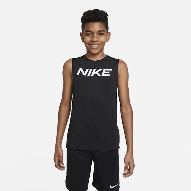 Nike Pro Older Kids' (Boys') Sleeveless Top - Black | DO7094-010 ...