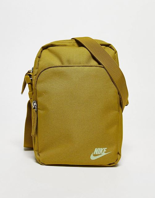 Nike heritage crossbody bag in golden mossBrown DB0456382
