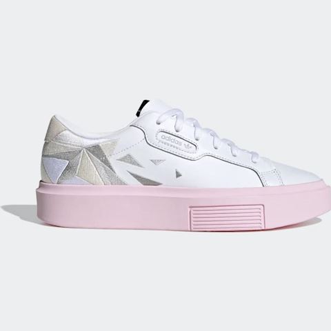 adidas sleek super shoes pink