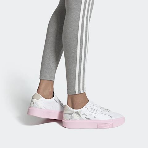 adidas sleek super shoes pink