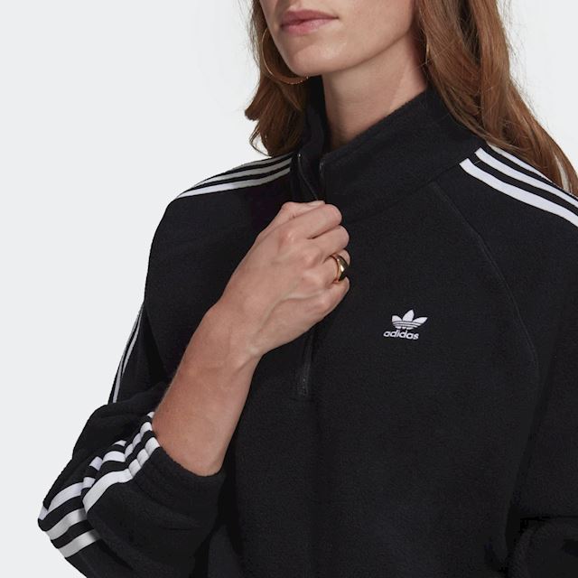 adidas Adicolor Classics Polar Fleece Half-Zip Sweatshirt | GN2864 | FOOTY.COM