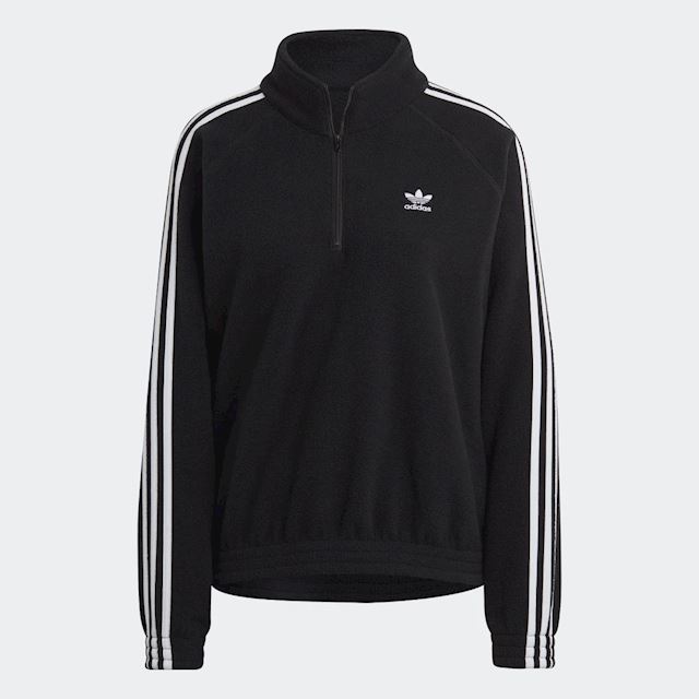 adidas Adicolor Classics Polar Fleece Half-Zip Sweatshirt | GN2864 | FOOTY.COM