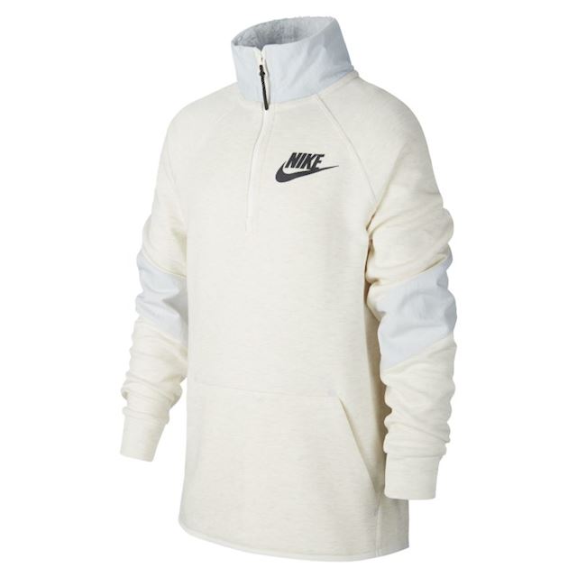Nike Sportswear Tech Fleece Older Kids' (Boys') Long-Sleeve Top - Cream ...