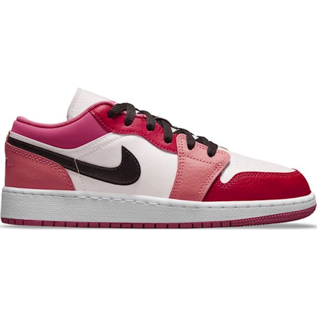 Nike Air Jordan Air Jordan 1 Low Pink Red GS | 553560-162 | FOOTY.COM