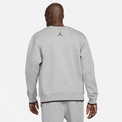 nike jordan jumpman crew neck sweat in grey