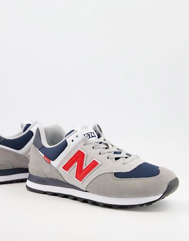 new balance 574 trainers in off white