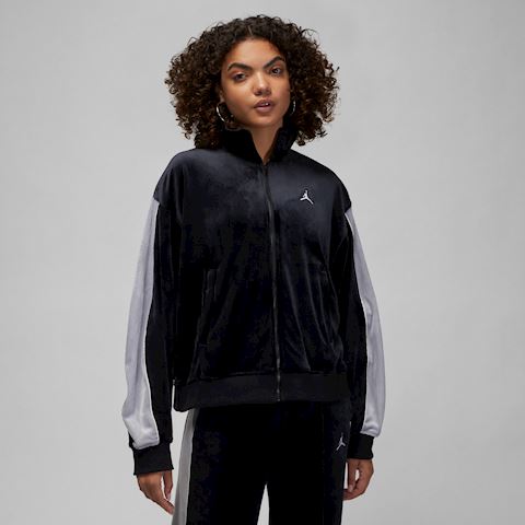 Nike Jordan Flight Women's Velour Jacket - Black | DV1396-010 | FOOTY.COM