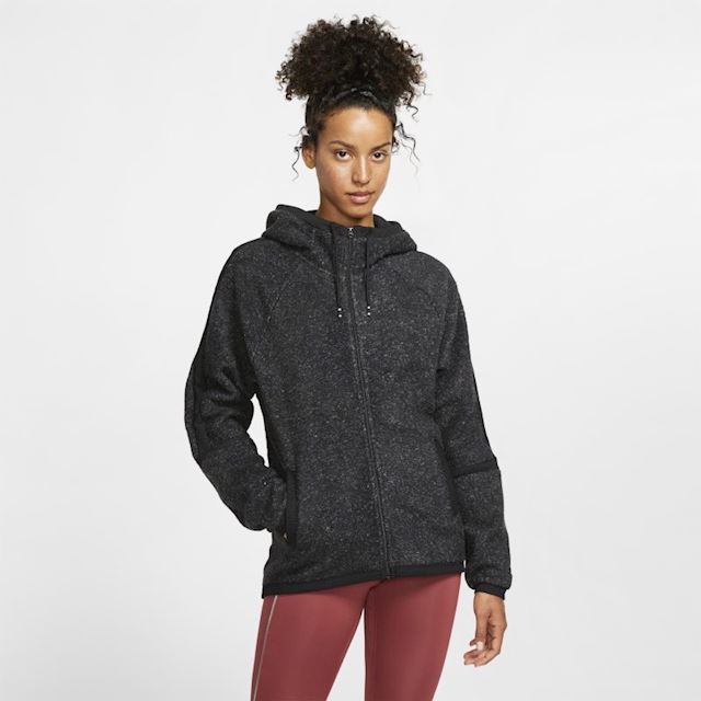 Nike Therma Women's Fleece Full-Zip Training Top - Black | BV5266-010 ...