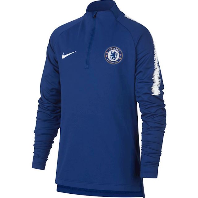 Nike Chelsea FC Dri-FIT Squad Drill Older Kids'Long-Sleeve Football Top ...