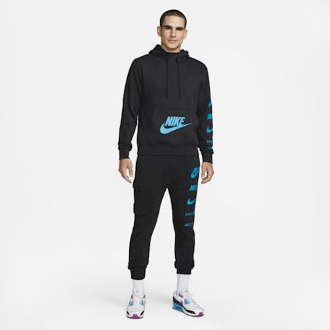 Nike Sportswear Standard Issue Men's Fleece Pullover Hoodie - Black ...