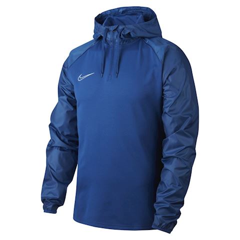 Nike Dri Fit Repel Academy Men S Hooded Football Drill Top Blue