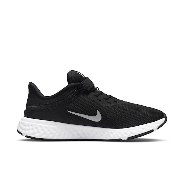 Nike Revolution 5 FlyEase Men's Easy On/Off Road Running Shoes - Black | CJ9885-004 | FOOTY.COM
