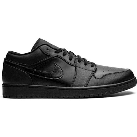 Nike AIR JORDAN 1 LOW Triple Black | 553558-017 | FOOTY.COM