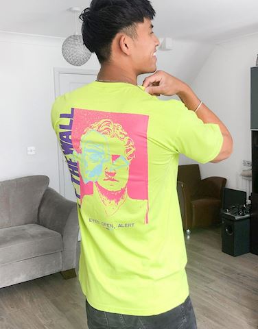 vans lime green shirt