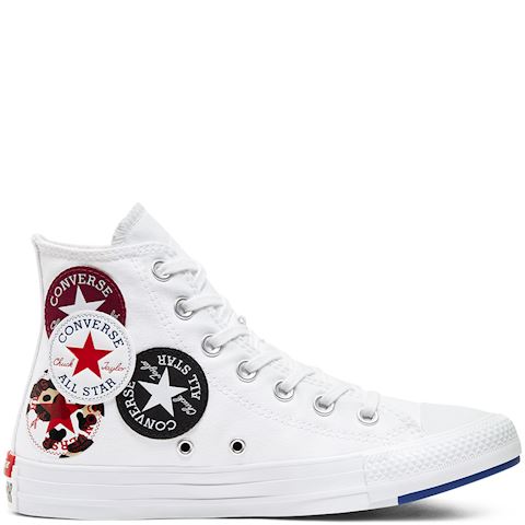 converse logo play high top