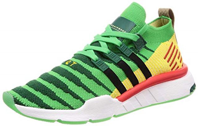 dragonball z eqt support mid adv primeknit shoes