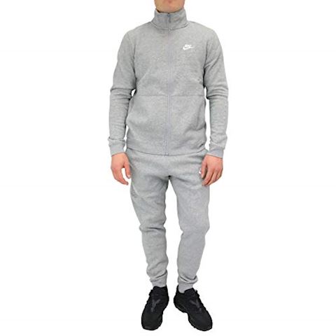 gray and black nike tracksuit