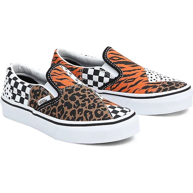 VANS Kids Classic Slipon Shoes (48 Years) (dalmatian Multi) Kids