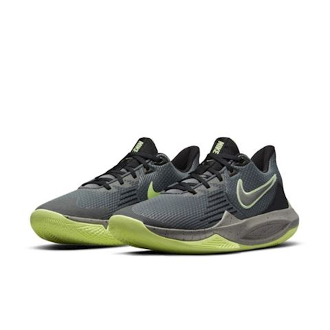 Nike Precision 5 Basketball Shoe - Grey | CW3403-001 | FOOTY.COM
