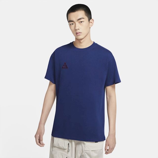 Nike ACG Logo T-Shirt - Blue | BQ7342-492 | FOOTY.COM