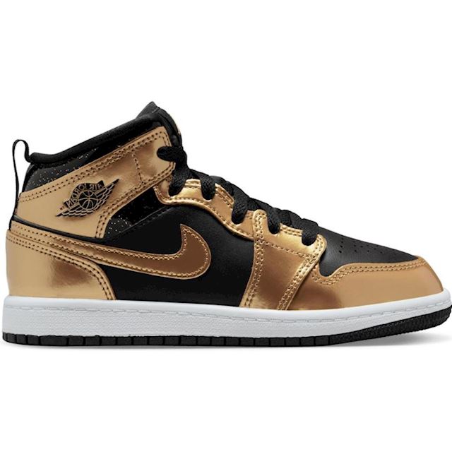 Nike Jordan 1 Mid SE Younger Kids' Shoes - Black | DR6968-071 | FOOTY.COM