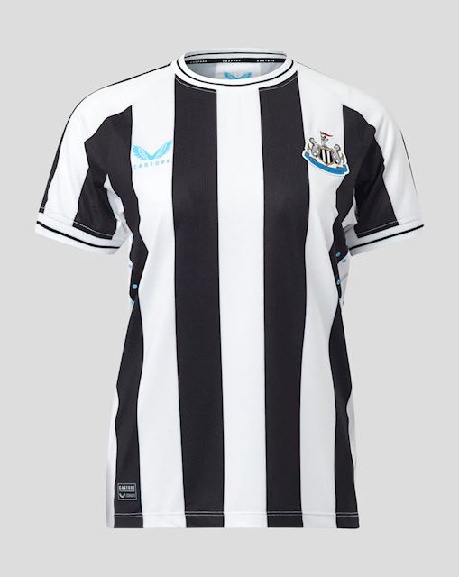 Castore Newcastle United Womens SS Home Shirt 2022/23 | TF0593-BLACK ...