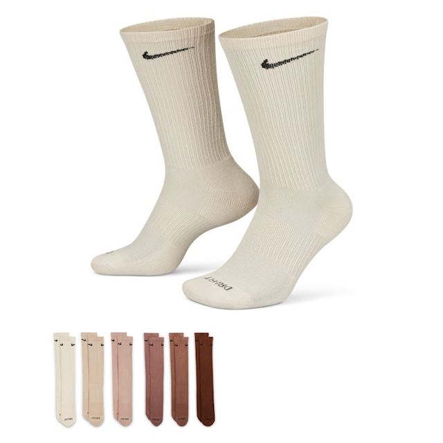 Nike Everyday Plus Cushioned Training Crew Socks (6 Pairs) - Multi ...