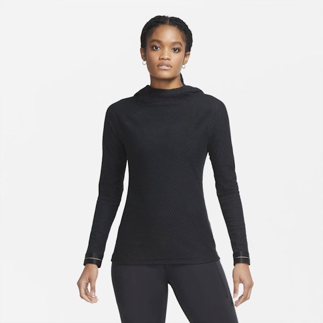 Nike Pro Icon Clash Women's Hooded Long-Sleeve Top - Black | CU6095-010 ...