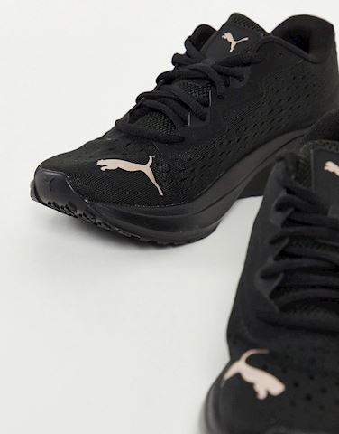 Puma Aviator trainers in black and rose gold | 195175_06 | FOOTY.COM
