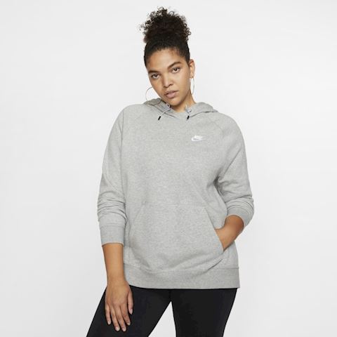 nike basic hoodie grey