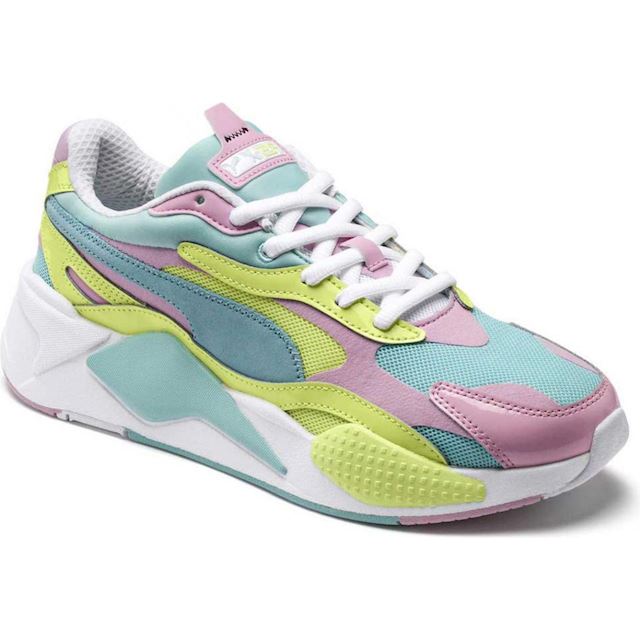 Sneakers Puma-select Rs-x3 Plastic UK 3.5 Gulf Stream / Sunny Lime