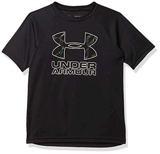 Under Armour Boys' UA Tech Hybrid Print Fill Logo T-Shirt | 1354000-001 ...