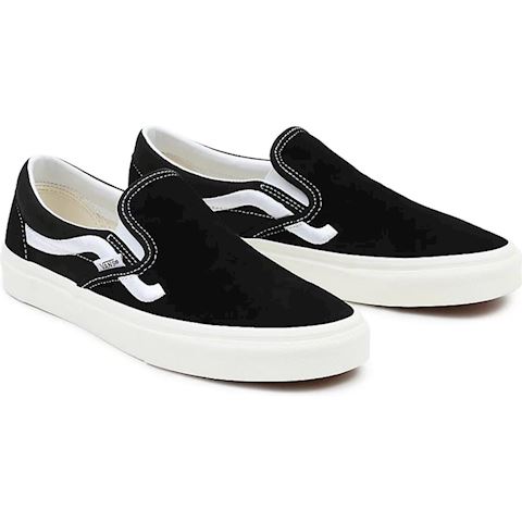 VANS Classic Slip-on Shoes (sidestripe Black) Women Black | VN0A5JMHBL8 ...