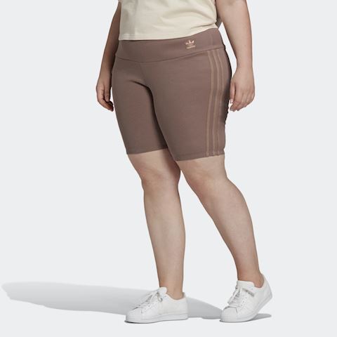 adidas plus size biker shorts