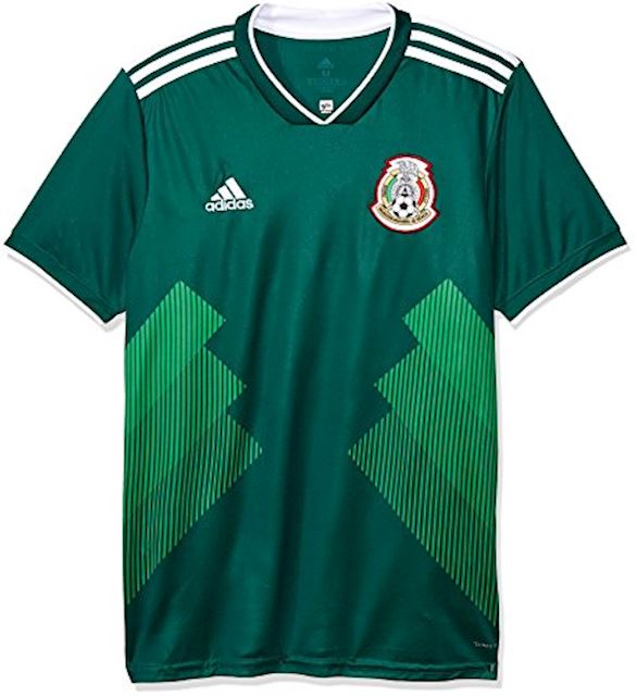 adidas Mexico Mens SS Home Shirt 2018 | BQ4701 | FOOTY.COM