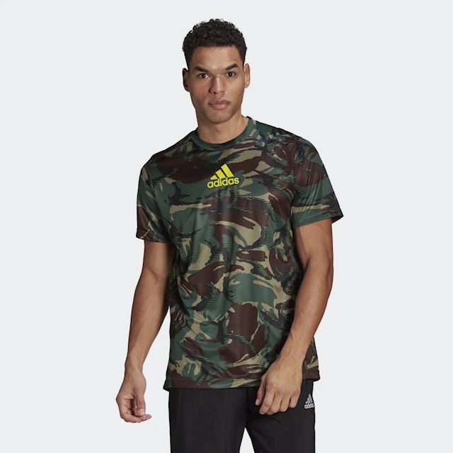 adidas Designed To Move AEROREADY Camouflage Graphic T-Shirt | GM2113 ...